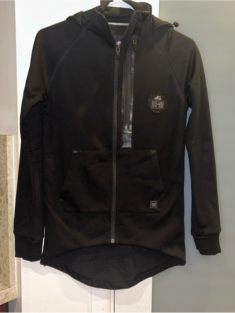 Rip Curl Hoodie Women's Black Anti Series Full Zip Fleece Amplify II Sz XS